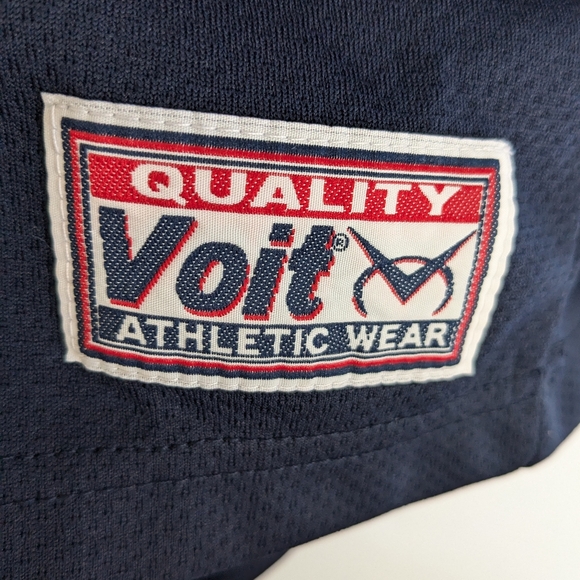 Voit Boys Athletic Jersey Shirt Sz 16/18 V-neck 3/4 Sleeves P-2 - Picture 3 of 7